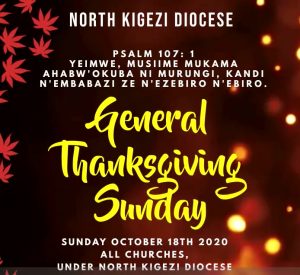 Read more about the article Thanksgiving Sunday-18/10/2020