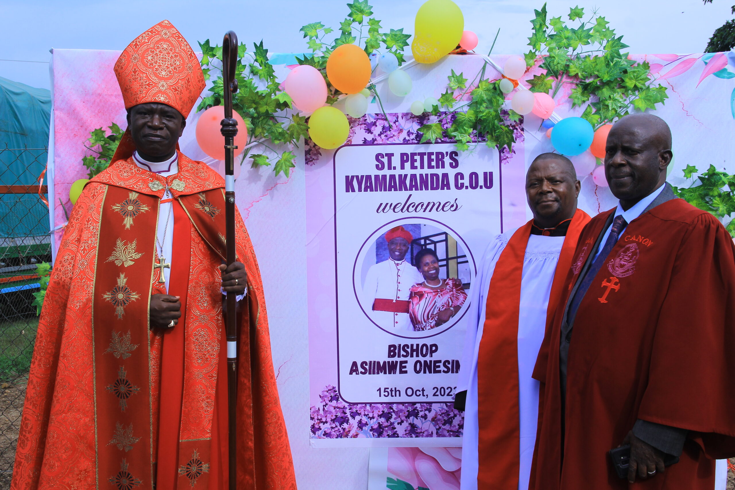 Read more about the article Bishop Onesimus concludes pastoral visit to Kyamakanda Archdeaconry, and commissions the Kataryeba Health Centre II in Rwenyangi Parish.